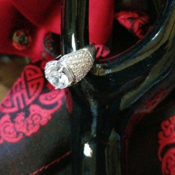 Technics sterling‎ & zirc ring 7 - Picture 1 of 7